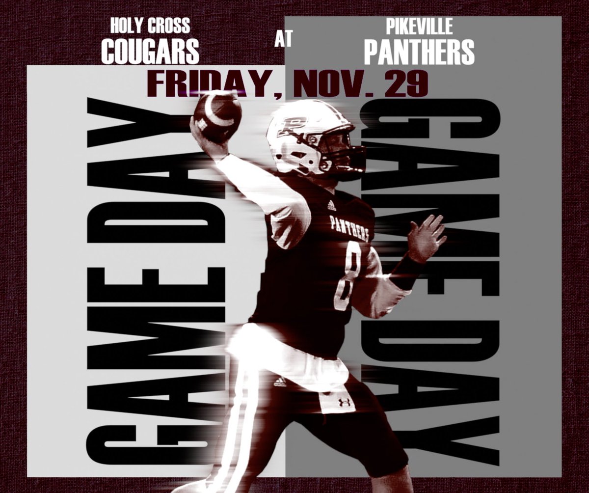 PikevilleHSFB's tweet photo. STATE SEMIS! Come out to Hambley & Cheer on your Panthers on the Road to Lexington!
🆚 Holy Cross
📍Pikeville, KY
🏟W.C. Hambley Athletic Complex
⏰7:30PM
🎟Class A State Semifinals
📻98.1 WPKE
#HailPikeville #606to859 #UnfinishedBusiness 🐾 🚧 🏍 https://t.co/VbZ2zgXYp6