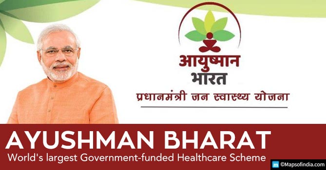 Ayushman Bharat/Pradhan Mantri Jan Arogya Yojana (PMJAY)/ National Health Protection Scheme: It was launched to achieve the vision of Universal  #Health Coverage (UHC). It has been designed on the lines as to meet SDG and its underlining commitment, which is "leave no one behind".
