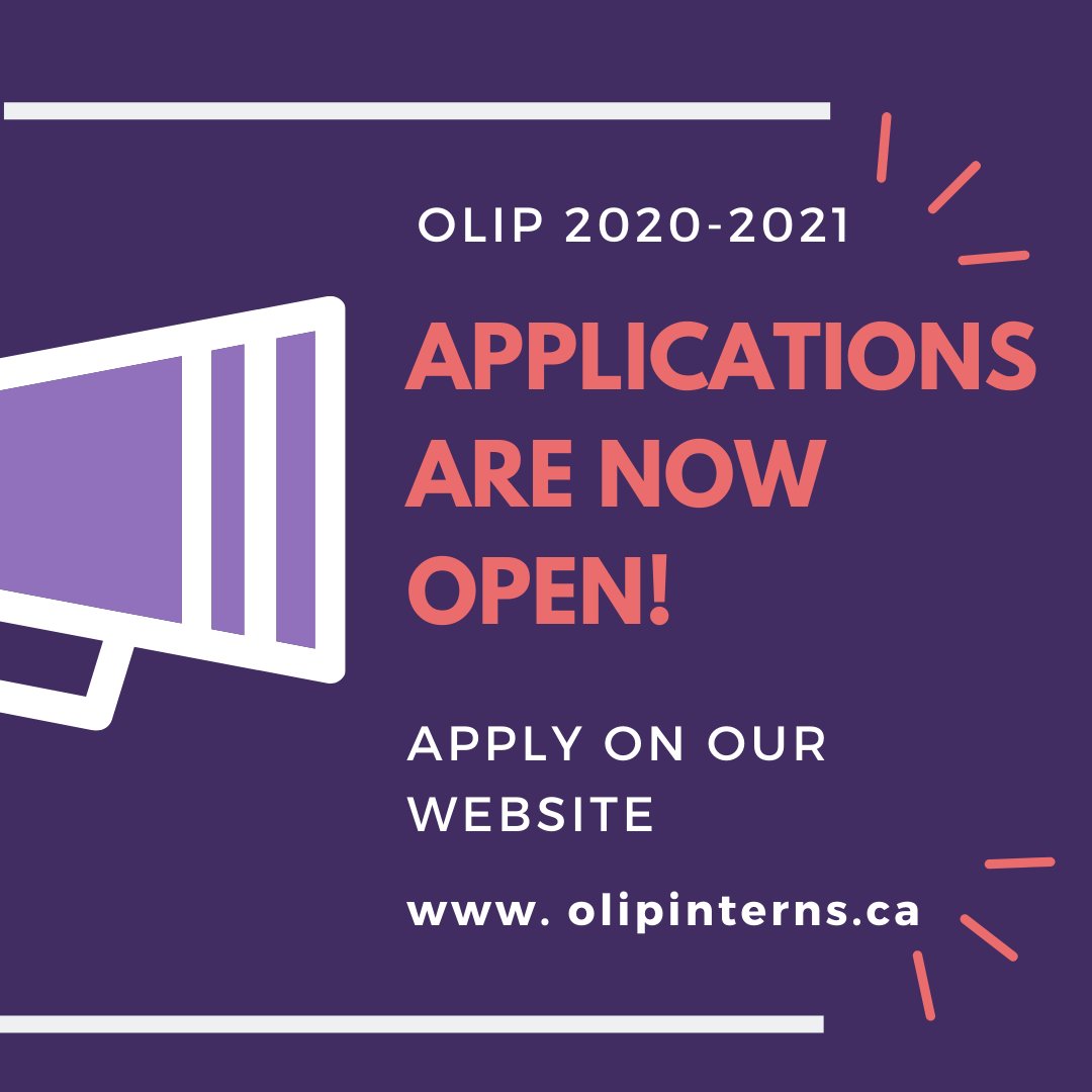 OLIP Interns tweet media