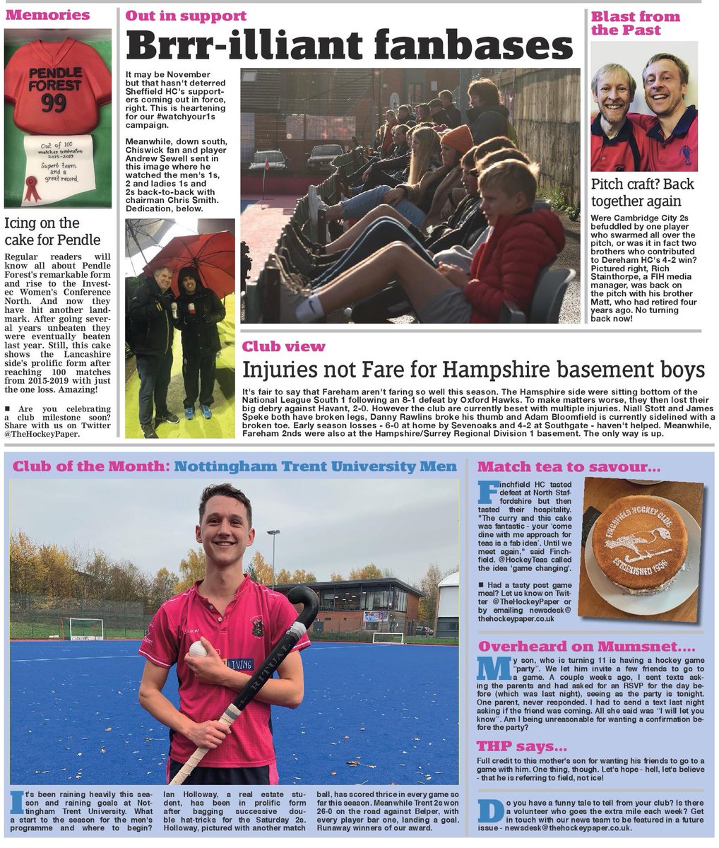 In every issue, we bring you an eclectic regional league mix. This edition: <a href="/sheffieldhc/">Sheffield HC</a>, <a href="/Dereham_Hockey/">Dereham Hockey Club</a>, <a href="/PendleForestHoc/">Pendle Forest Hockey</a>, @TrentHockey, <a href="/NorthStaffsHC/">North Stafford HC</a>, <a href="/hockeyfareham/">Fareham Hockey Club</a>, <a href="/PHCChis_Hockey/">PHC Chiswick</a>, @HockeyTeas

Join the fun: tinyurl.com/qkkqzrd