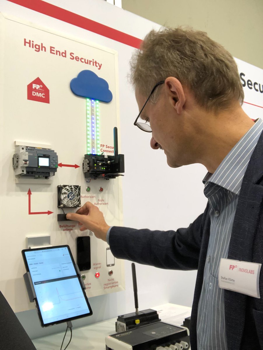 FPFrancotypDE's tweet photo. #FPlive: It's a wrap! Unser #SPS19 Messeteam hatte eine erfolgreiche Woche und bedankt sich bei allen Besuchern und Interessenten für die spannenden Gespräche und den fachlichen Austausch. #IoT #SecureGateways #Retrofit #InfrastrukturAutomatisierung #skalierbareSecurity #FP #IIoT https://t.co/T6ptWmY2t9