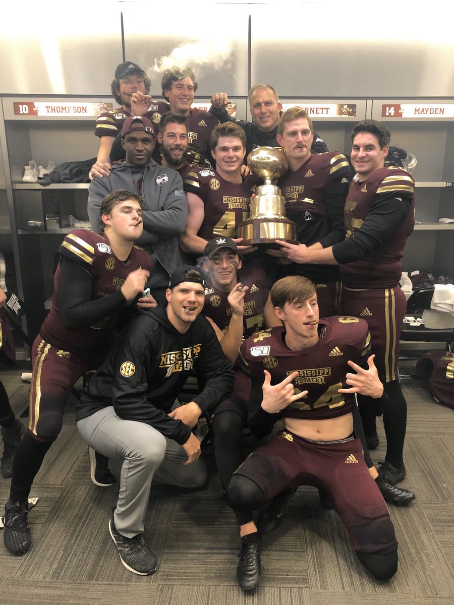 We made all of our extra points. 
That’s it. That’s the tweet. 
#2019EggBowlChamps