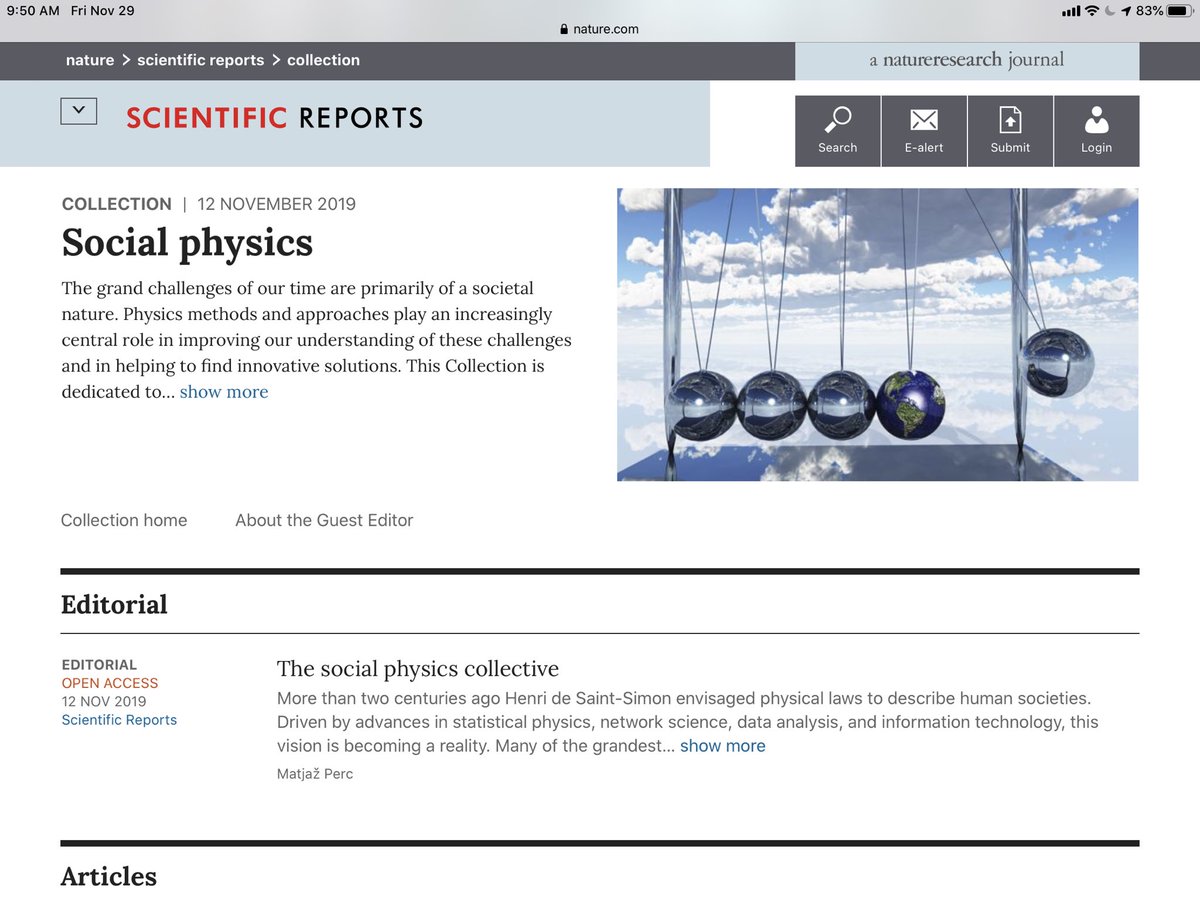 Collection of articles dedicated to interdisciplinary research.

 nature.com/collections/hf…