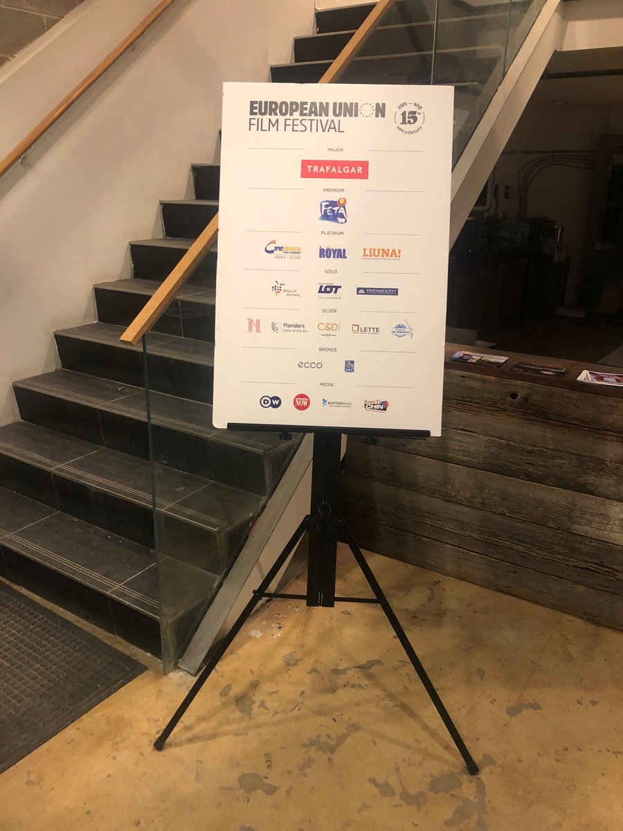 TrafalgarCanada's tweet photo. That's a wrap! 🎬🎥 #TB to last week's closing night reception of the @EUFFTO. Thank you to everyone who made this year's festival so incredible and congratulations to the lucky winner of @TrafalgarCanada's 9-day trip for two to Northern Italy featuring Cinque Terre! 🇮🇹 #EUFF2019 https://t.co/K24bN9B9Jl