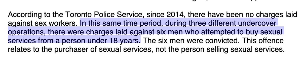 The Canadian government claims trafficking is a huge and growing problem. And yet, only *six* people have been arrested for soliciting underage sex workers *since 2014.*