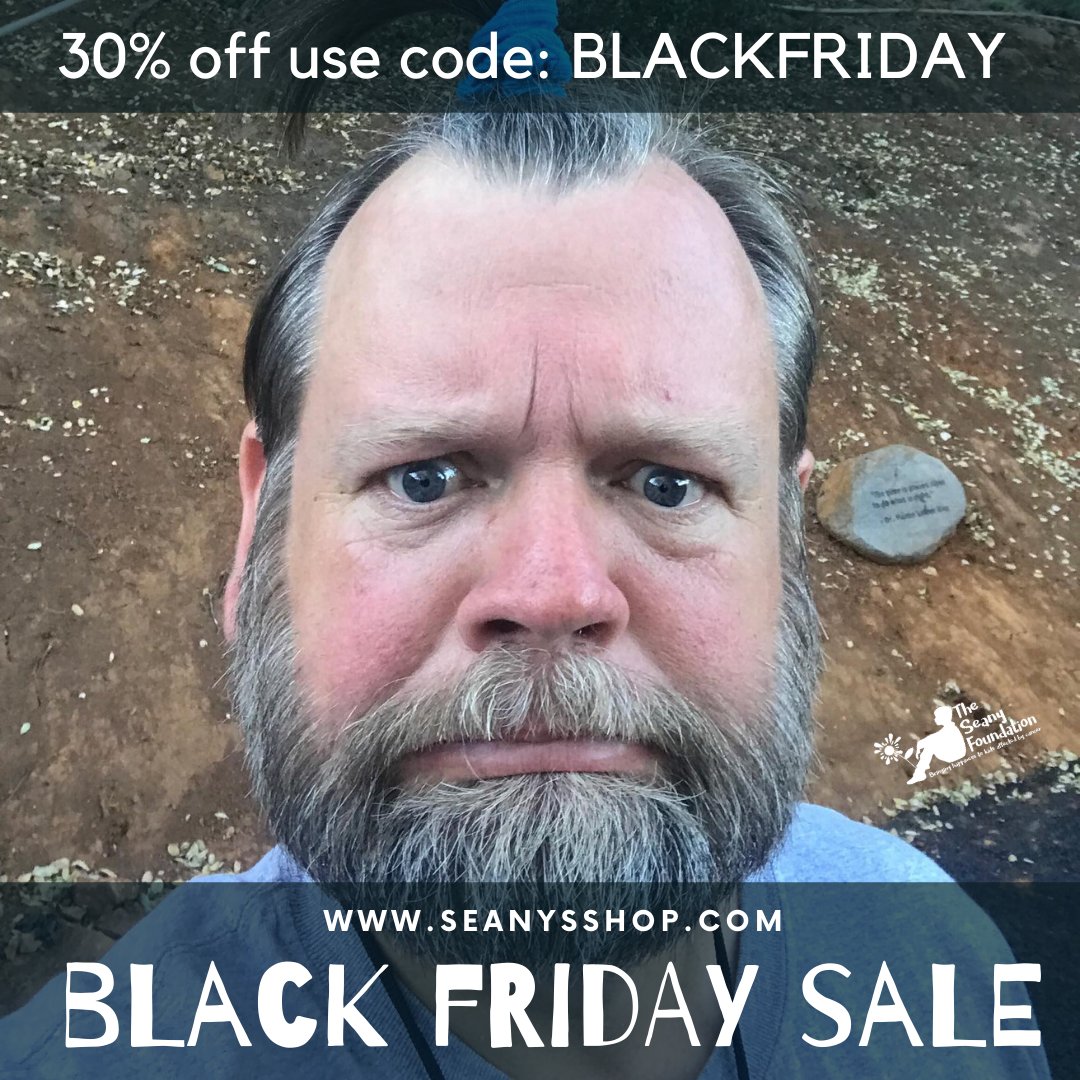 Don't forget to get your 30% off on all of your Seany Gear! Head over to seanysshop.com and use the code BLACKFRIDAY at checkout! Happy shopping⁠
⁠
#blackfriday #seanysshop #campmakesadifference #cr4ts