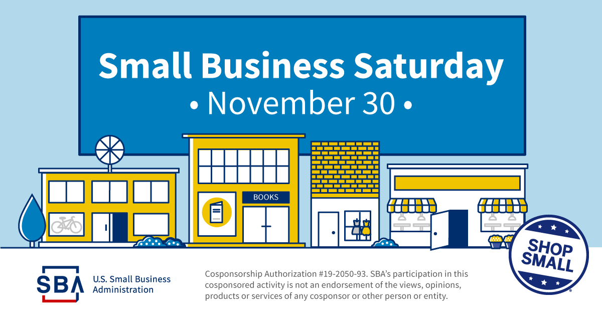 SBA_NewJersey's tweet photo. #FridayFeeling - Hey #NJ tomorrow is Small Business Saturday! Don't forget to support your local small businesses → https://t.co/zjvVtB8bFt #ShopSmall https://t.co/MCIoF1okik
