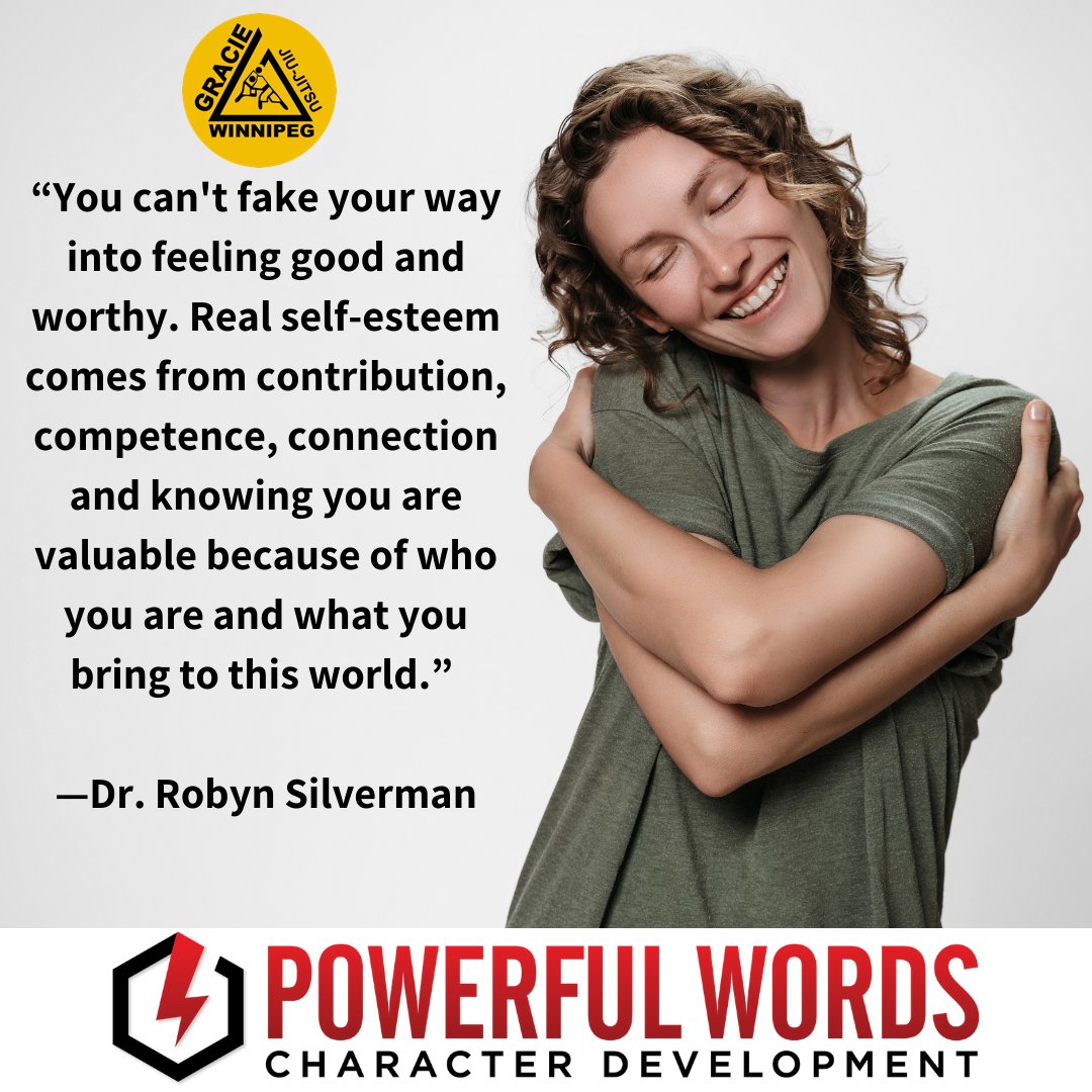 Real self-esteem comes from knowing you are valuable for who you are and what you bring to this world. #PowerfulWords