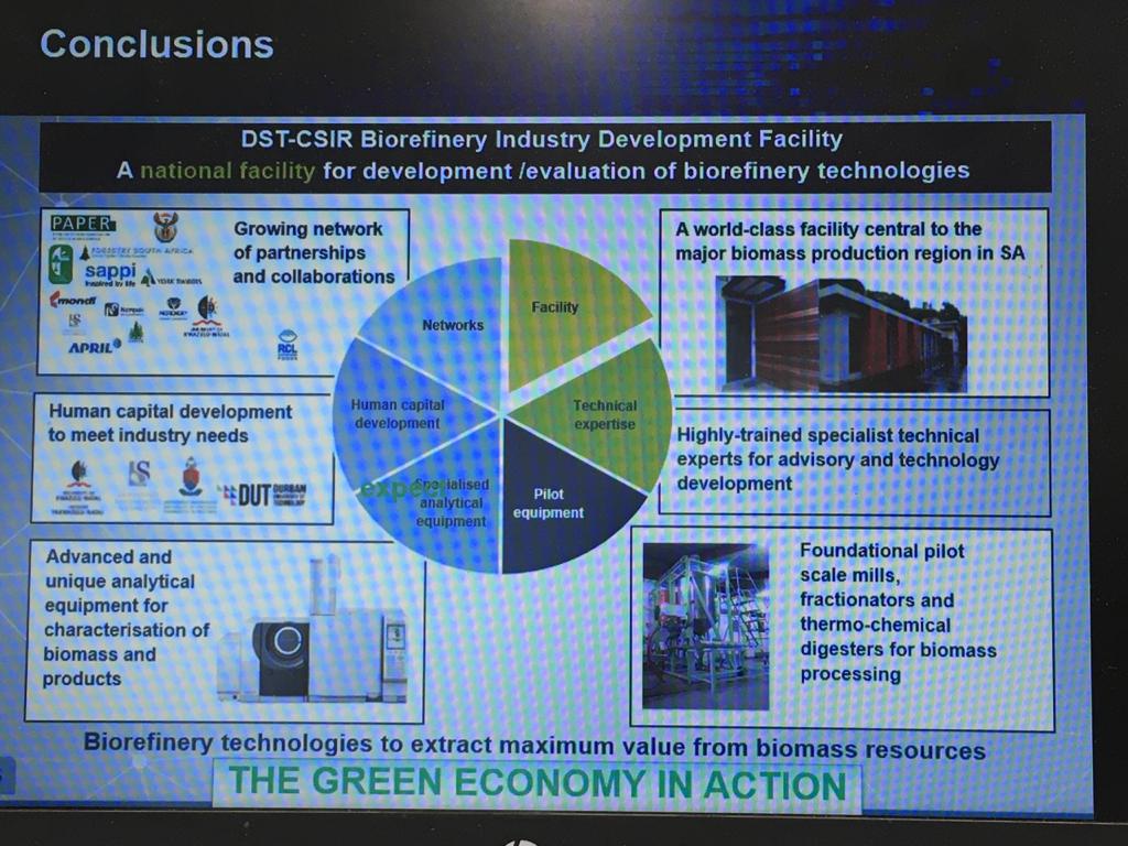 The SA  #forestry sector has been on the decline over the last number of years but with  #opportunities in  #biorefinery we can bend this curve and drive  #Sustainable growth in the industry, secure SMME development and  #greenjobs