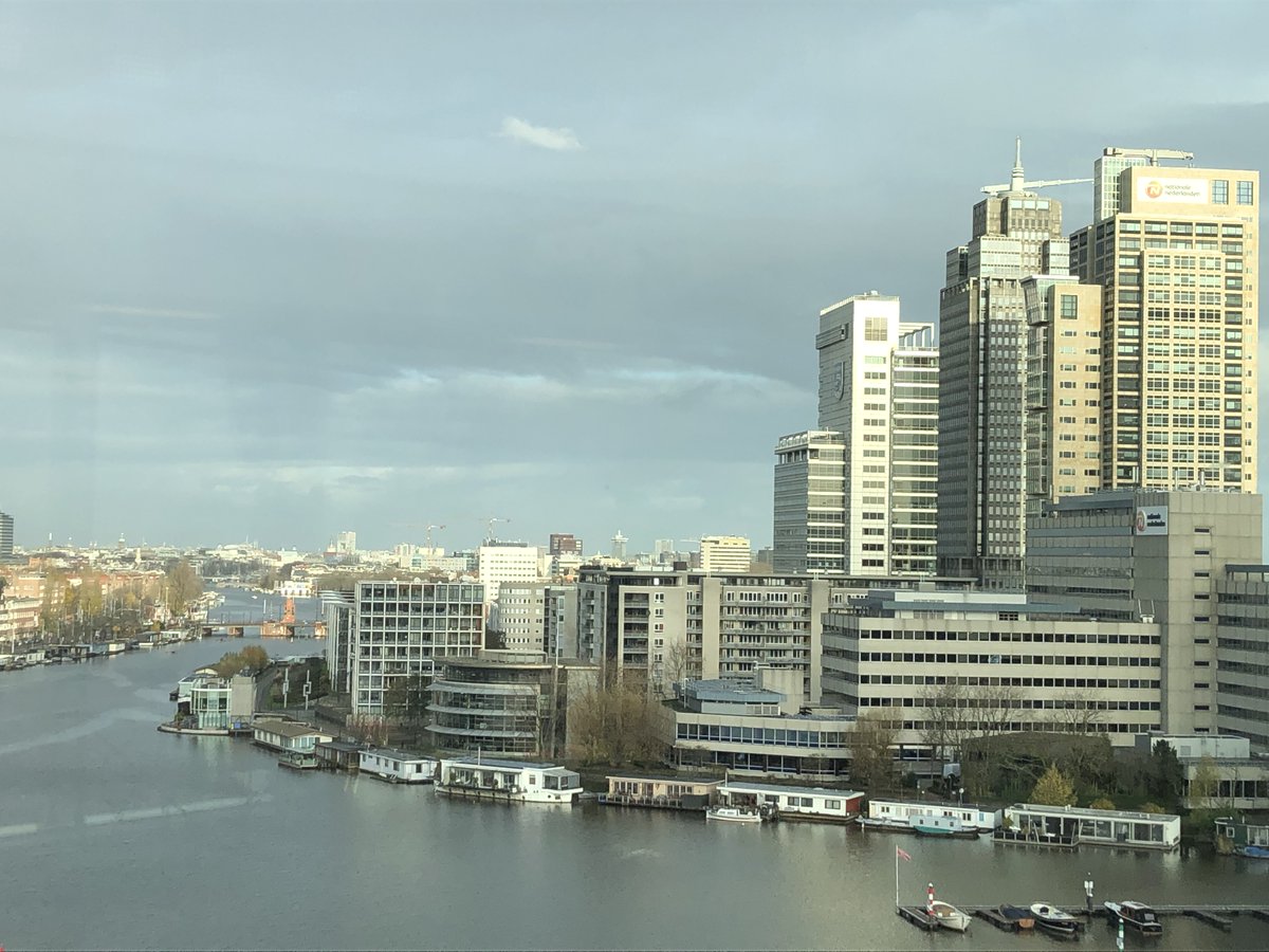 Wat een uitzicht! Kick-off van net gegund mantelcontract landmeetkundige diensten MUG Ingenieursbureau en Waternet. MUG Noord Holland groeit, vanaf 1-1-2020 zijn daar 13 geo medewerkers actief.