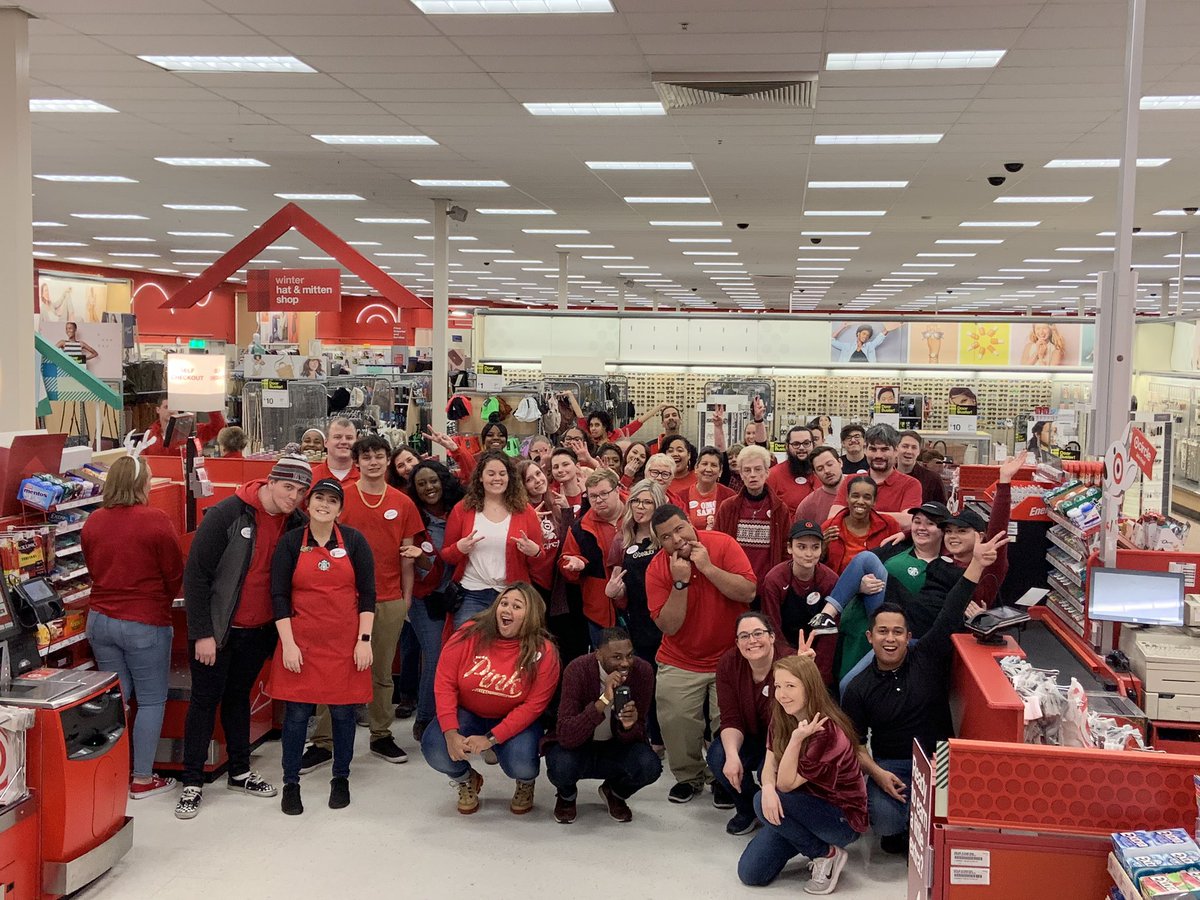 Welp we did it!! Belleville Target accomplished Thursday like no other. Very proud of this team and the high spirits they brought last night! Couldn’t have done it without them. 🎯❤️ #Thanksgivingwithtarget #T2330 #bellevilletarget