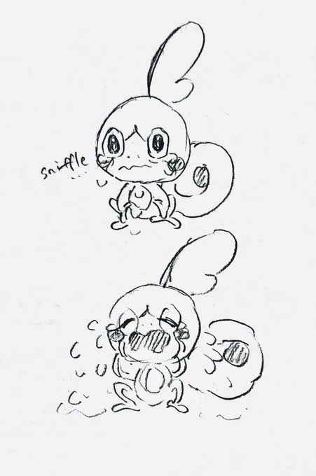 I love Hop and Sobble orz 