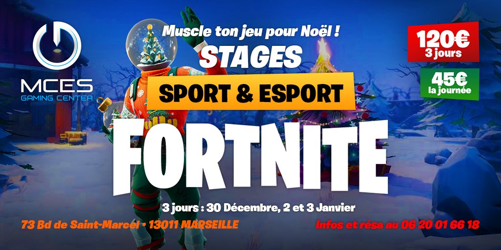 MCES_Academy's tweet photo. Les inscriptions sont ouvertes pour les stages de Noël ! A la journée ou sur la semaine de 3 jours ! A vos téléphones pour réserver 🤩
#MCESFAMILY https://t.co/MTdE4gEHnx
