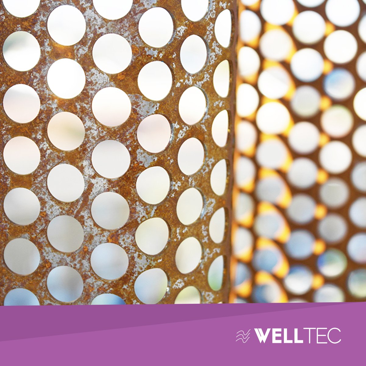 The iconic buildings have been clad in a pleated veil of perforated rainscreen mesh from the #WellTec range. It was fabricated in steel and finished in Corten to give a very rustic feel which inspires creativity within the building.
See more >> ow.ly/pRNq50xg4AF
#Design
