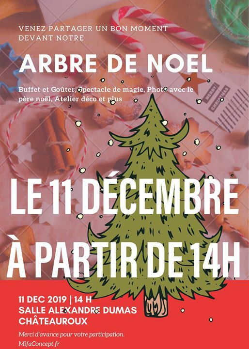 La_MIFA's tweet photo. Le père noël sera présent ! #ArbreDeNoel https://t.co/mlX1BcpQG7