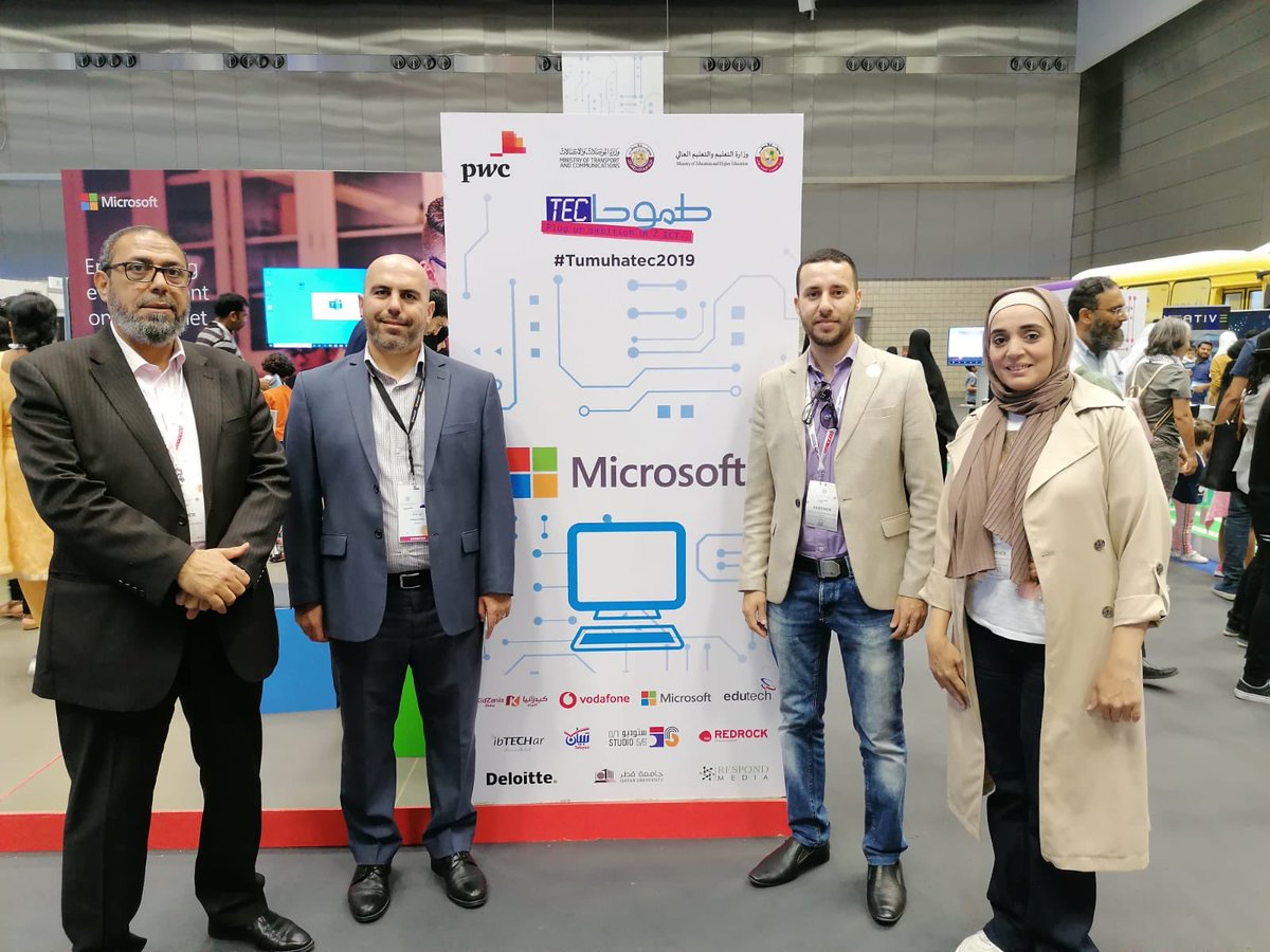 MohGalal88's tweet photo. It was very nice to meet Mr. @Chadyhaddad during @QITCOM 2019 Qatar 🇶🇦.
#MicrosoftEDU #QITCOM2019 #QITCOM2019 #MIEExpert #MoGalal #كيتكوم2019 @MicrosoftEDU @microsoftgulf @Qatar_Edu @fatemathqatar https://t.co/cqjozEwPC0