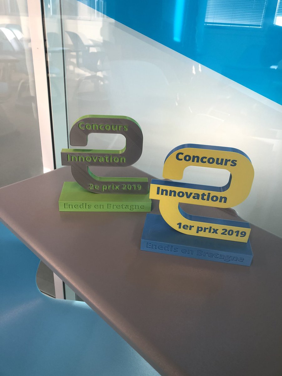 Concours #StartMeUp By <a href="/enedis_bretagne/">Enedis en Bretagne</a> : le jury a délibéré et va bientôt annoncer les résultats ! Merci à nos makers internes Cc <a href="/SebastienAutret/">Sebastien Autret</a> pour les trophées 🏆 !