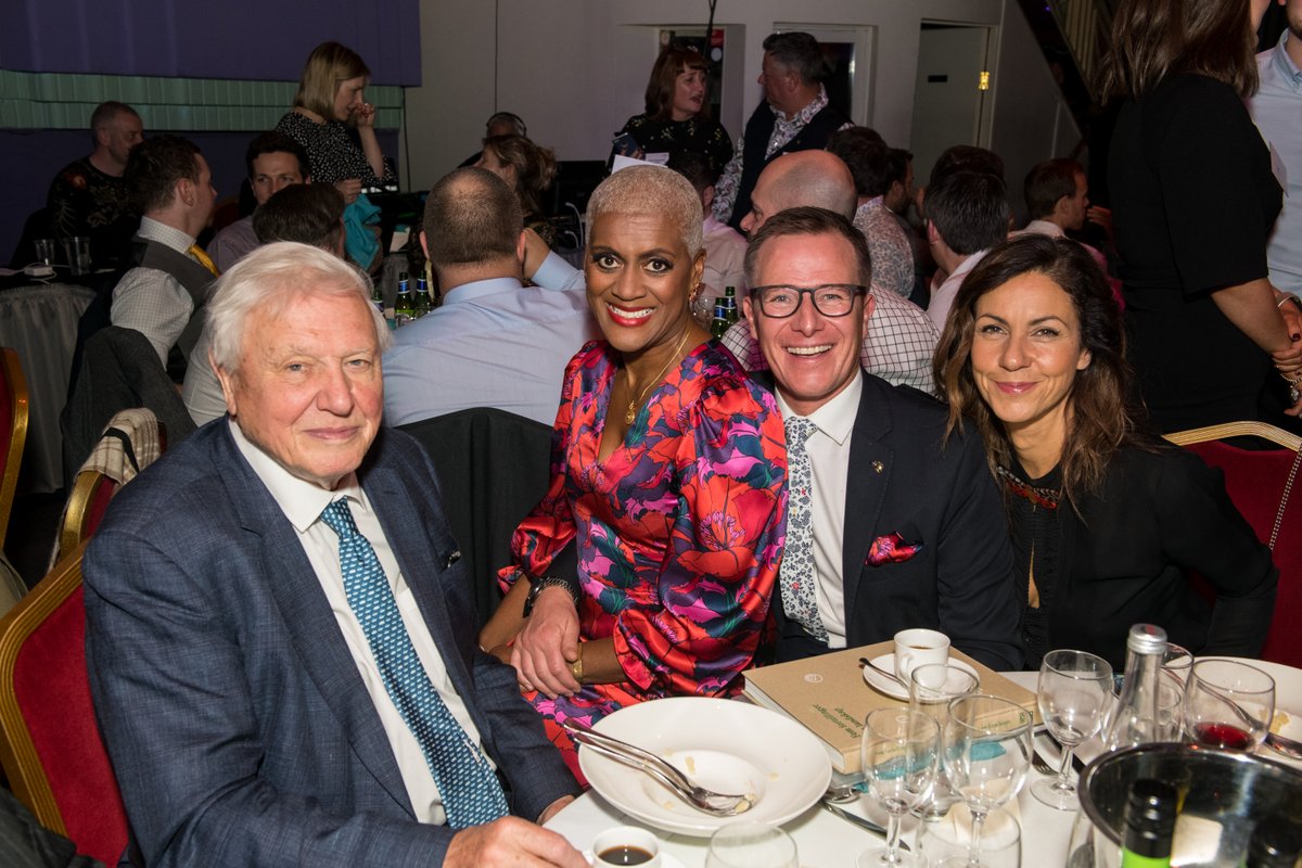 The proudest moment in my life, awarding Sir David Attenborough a Lifetime Achievement Award and making him an Honorary Fellow #LandscapeArchitect Watch his speech here: youtu.be/gCdHkaKHVU4 #SirDavidAttenborough #LIAwards2019 @diamondhill2012 & @JuliaBradbury 📸@paulupward1