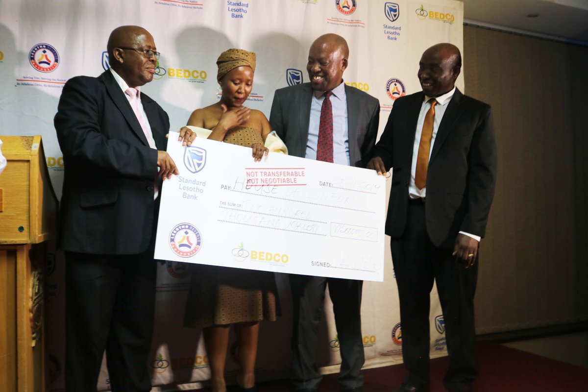 Revenue_Serv's tweet photo. House of Linford walks away with M 200,000.00 funding https://t.co/e679amGhBd
