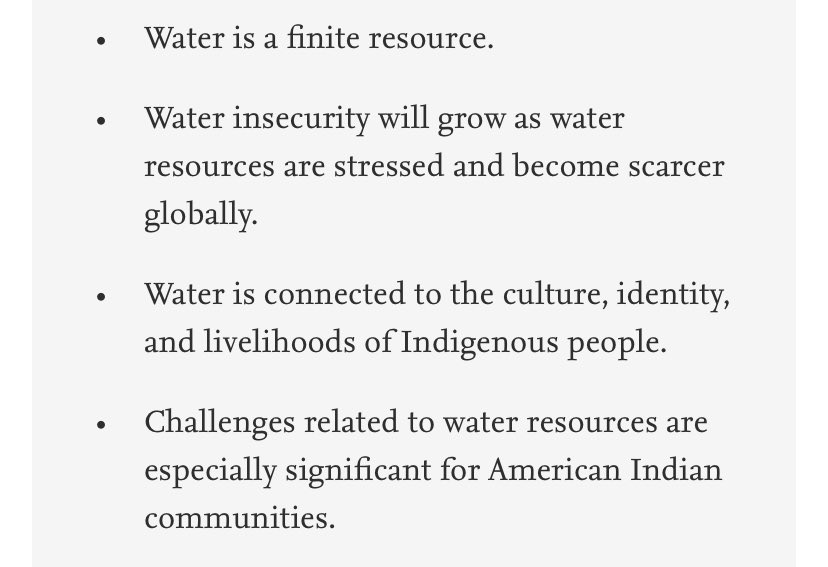 Water (in)security and American Indian health: social and environmental justice implications for policy, practice, and research...Mitchell, 2019  #PDoH  #SDoH  #HiAP  https://www.sciencedirect.com/science/article/abs/pii/S003335061830338X