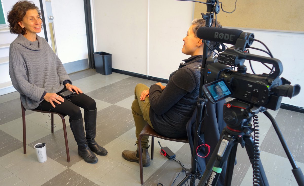 A photo from a shoot on our current documentary project about the Bridge Engagement Centre, a research project whose aim is to improve quality of life of marginalized &amp; low income populations.