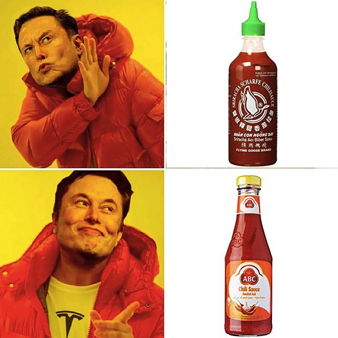 wheresmyweed_at's tweet photo. If you know you know. #sambalabc > #sriracha. https://t.co/I4cxmFLaON