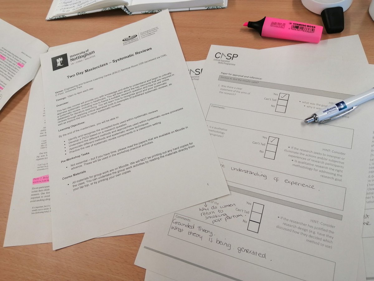 DiscoveringOT's tweet photo. Very useful and informative two days of learning how to conduct #systematicreviews with tutors from the #JBI as part of the @ICA_PreDoc_EM #clinicalacademic #OTresearcher https://t.co/i0rAmjfKAM