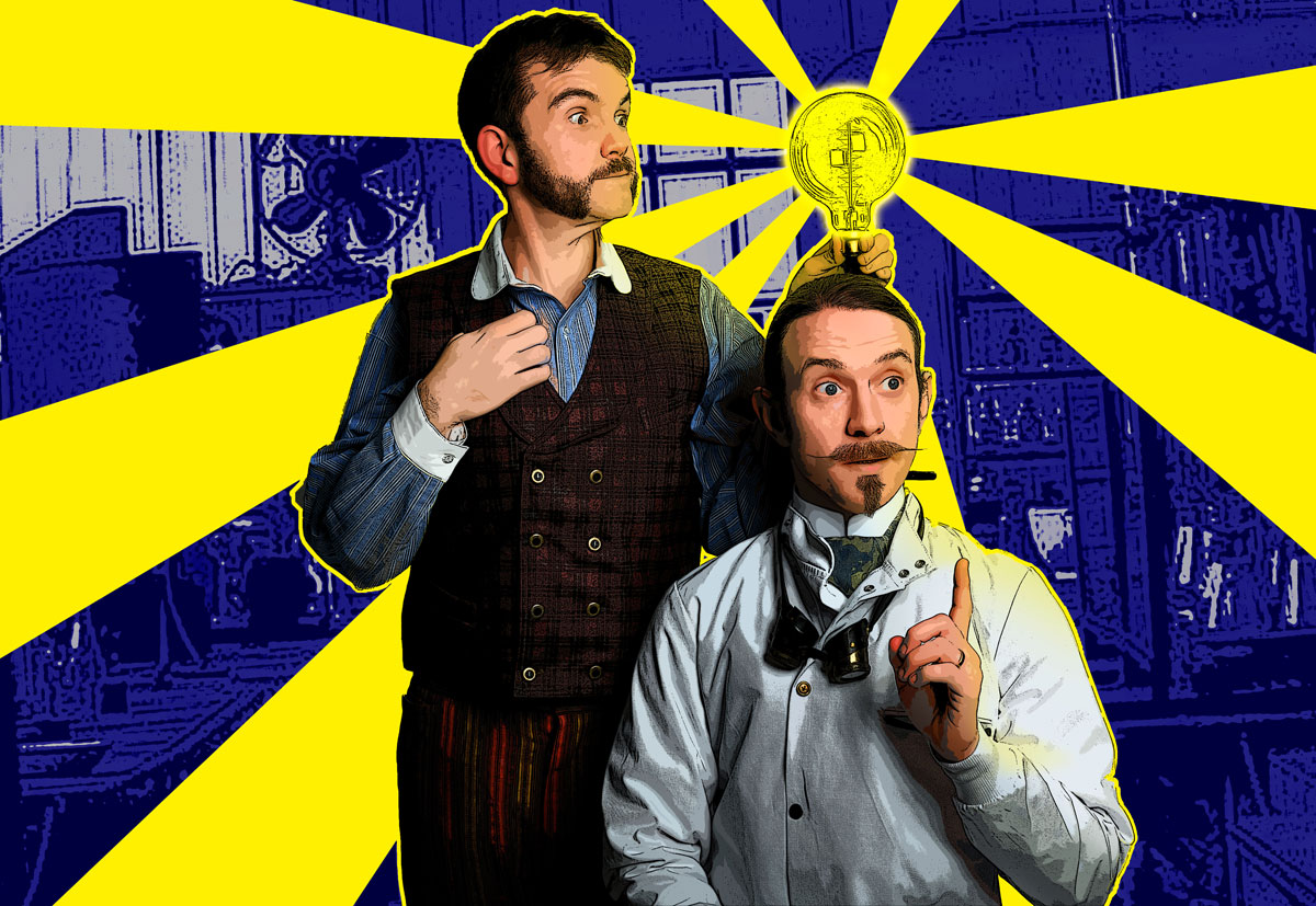 Everyone's favourite Victorian time travellers <a href="/MorganandWest/">Morgan & West</a> are back in Feb - and things may blow up (literally). See Unbelievable Science! artsdepot.co.uk/family/morgan-… #artsdepotTreats