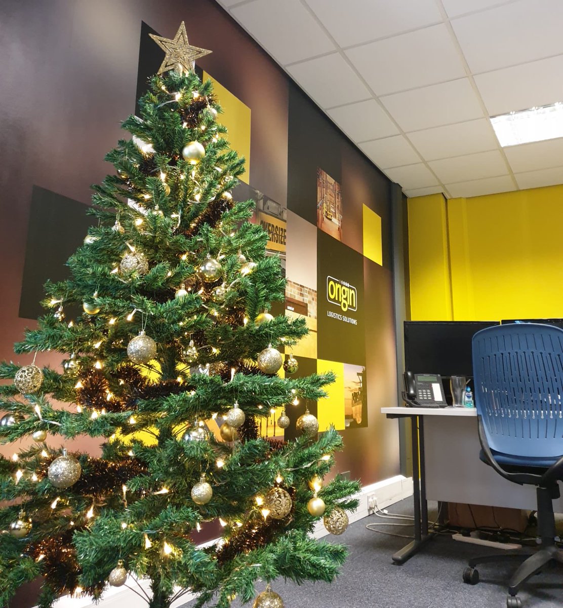 Our office tree is up. Its looking a lot like Christmas 🎄 #Christmas2019 #ChristmasIsComing #ChristmasCountdown