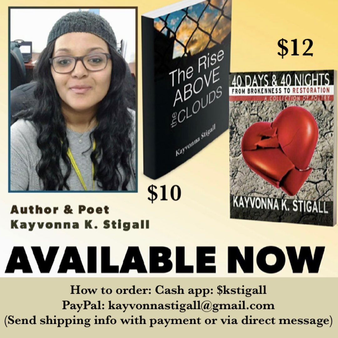 RiseaboveClouds's tweet photo. FREE Shipping!! Share the gift of inspirational poetry and support local business owners and authors! Thanks in advance 🥰.Three ways : 1. Order a copy for yourself, 2. Get a copy for someone else, 3. Retweet! https://t.co/4OjS7VyFYo