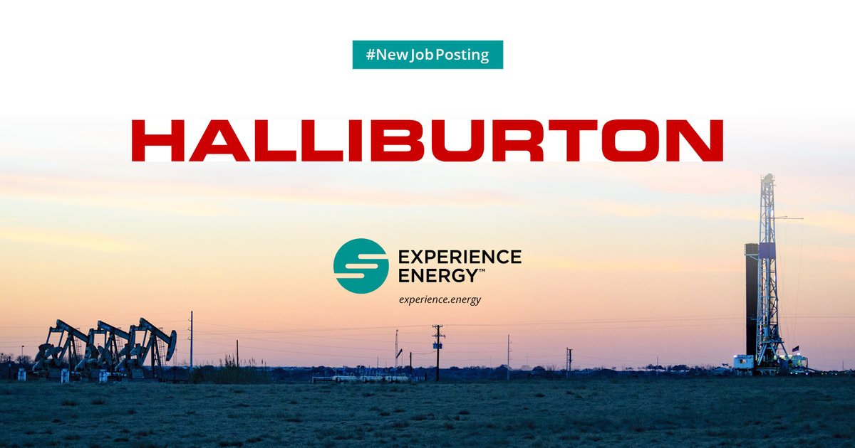 Experiencenergy's tweet image. CALLING ON GEO-PROCESSING SPECIALISTS! @Halliburton needs YOU in the UK! Check out their latest #energyjob postings here:
bit.ly/2QIgfUl