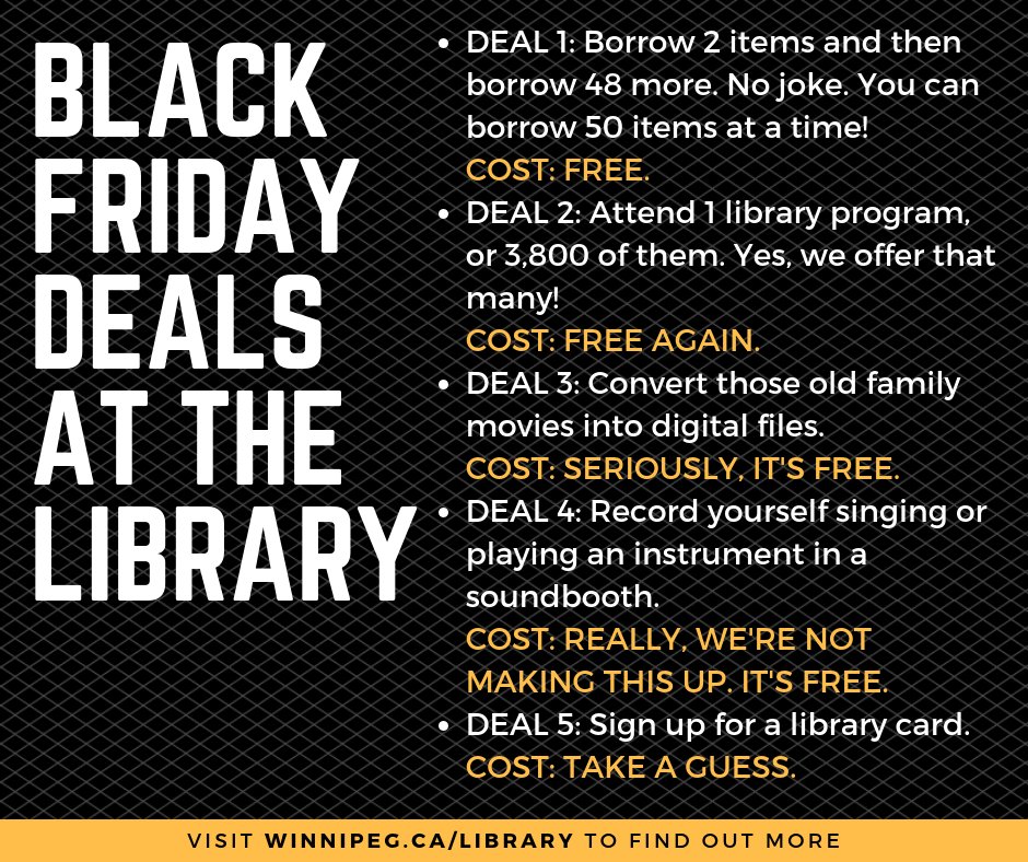 wpglibrary's tweet photo. If you missed last year’s Black Friday deals, guess what? They’re still going strong!

Check them out! https://t.co/2rz2XiNAId

#LibraryBlackFriday #ShareTheDeals https://t.co/hUFrhFAG4y