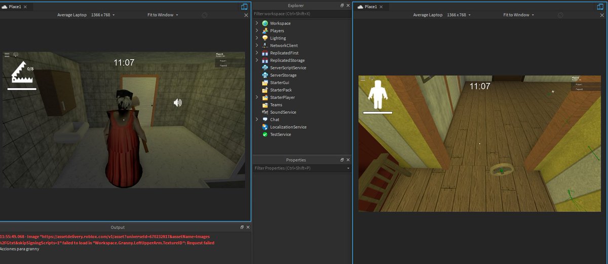 Roblox Granny How To Escape Office - roblox disconnected from game possibly due to game joined from another device