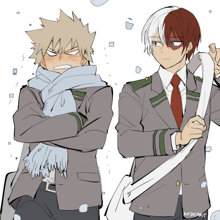 Shoto with cats in winter? 