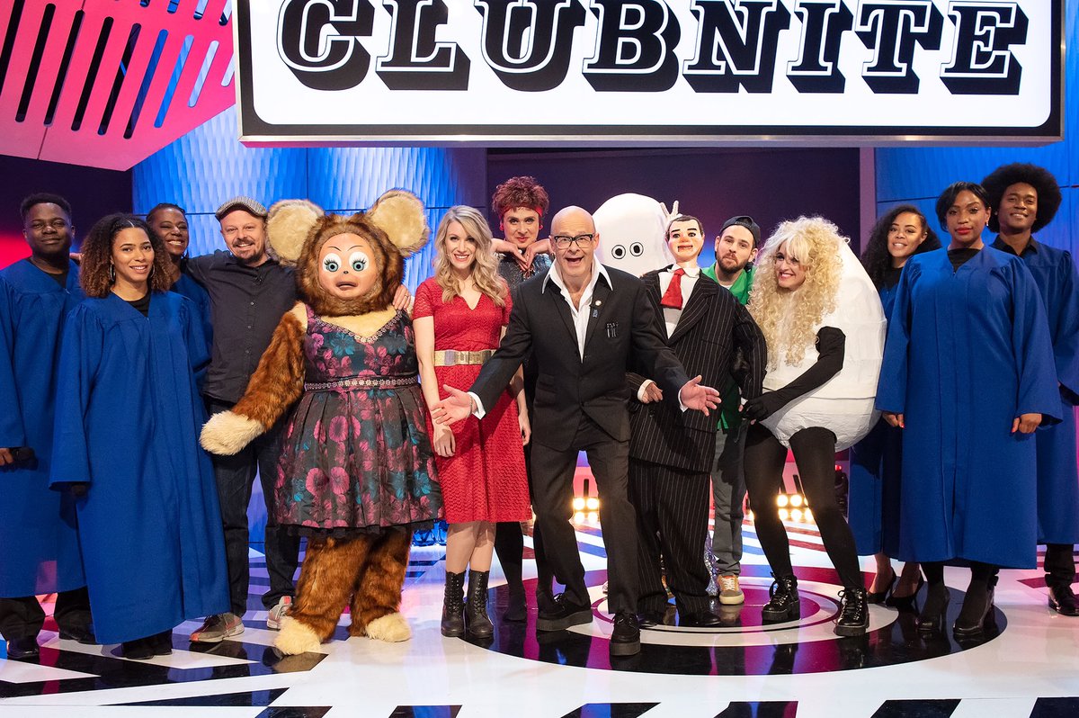 Here they all are! Our final show of the series! 😟 Join is TONIGHT at 11:05pm on <a href="/channel4/">Channel 4</a>! #ClubNite 🎤