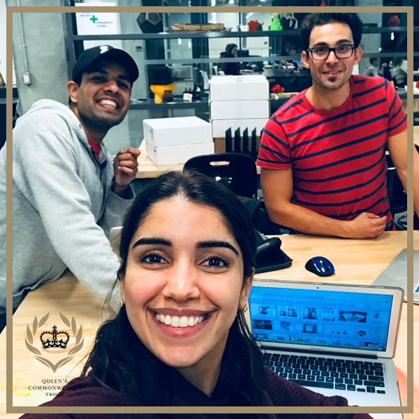 These three #changemakers are the masterminds behind <a href="/3Dextra/">Dextra</a> - an initiative which provides 3D printed prosthetics to refugees and people in poverty in a bid to use technology for social good 🌟

Read more from co-founder Midia Shikh Hassan: queenscommonwealthtrust.org/midia-shikh-ha…

#TeamQCT