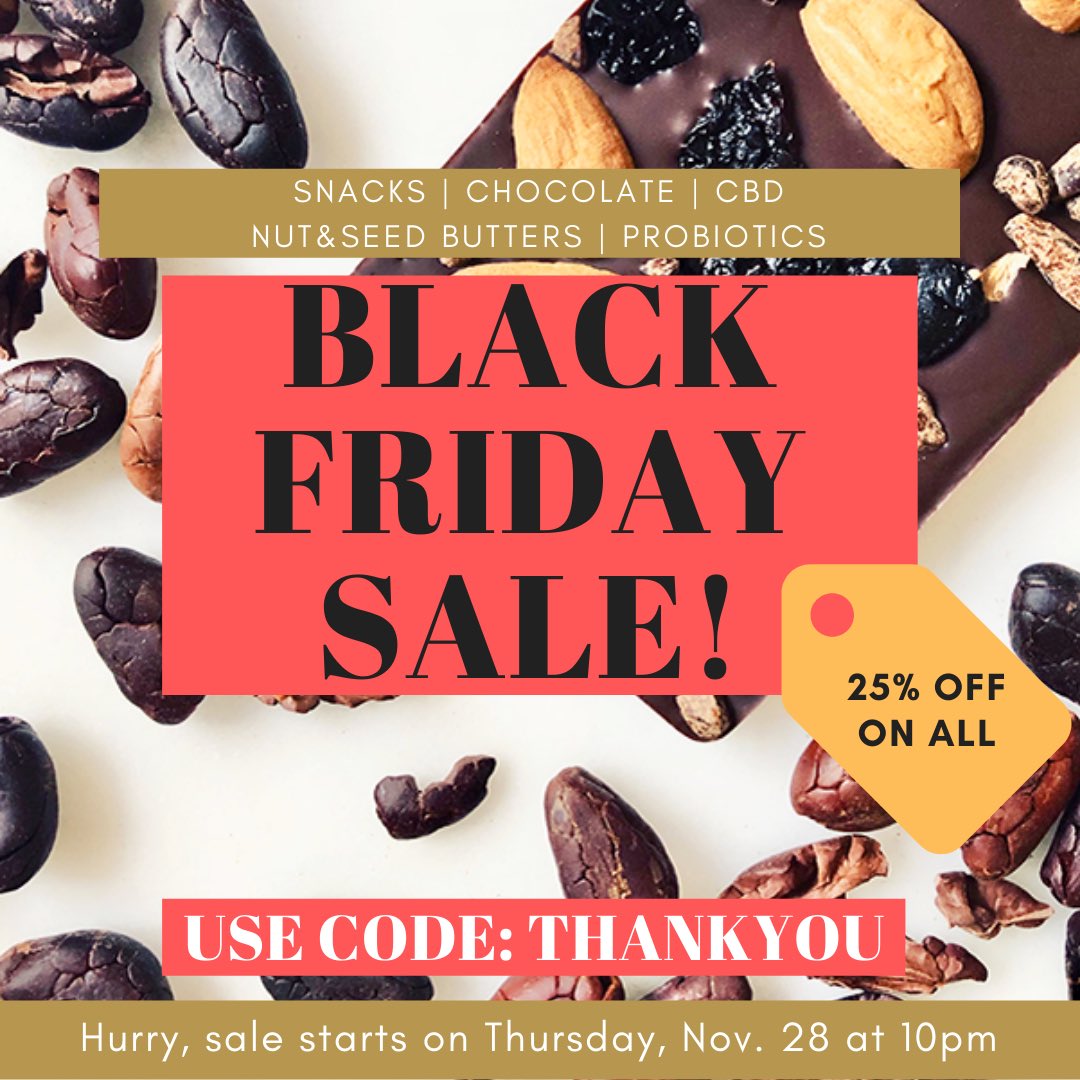 Yep, ya heard right! 🙌🏻 Sale ends Sunday at midnight CST. 🎁🍫🥰 

Shop here: rawguru.com