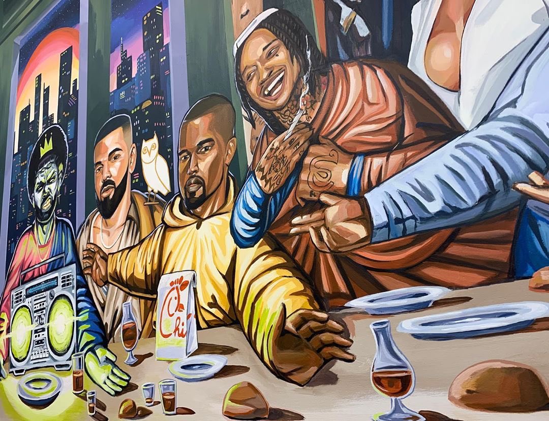 RapFavorites's tweet image. Wow, this is great. Even added some album posters in the background.

🎨: IG/pbourque77