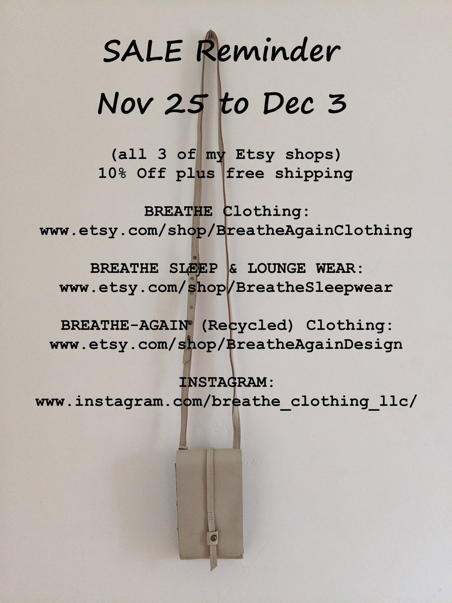bethp60's tweet photo. BREATHE CLOTHING SALE REMINDER https://t.co/HKjZ1bWpZv