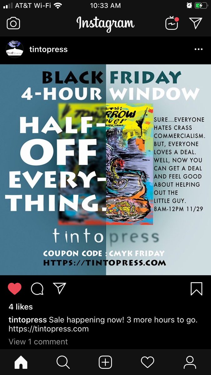 Get my graphic novel Little Gods, half off! Makes a great gift 😘