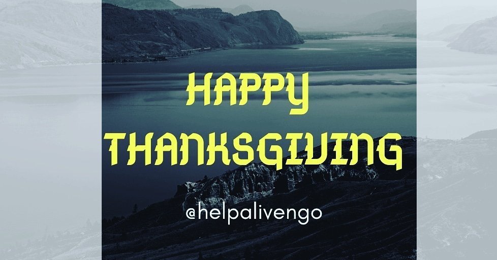 helpaliveNGO's tweet photo. A day is not enough to express our gratitude, from all of us @helpalivengo we're using this special day to celebrate you and everything else we are thankful for. 

What are you #Thankful for?

#Thanksgiving 
#helpalivengo
#Thanksgiving2019 https://t.co/KTT2CaH2JM