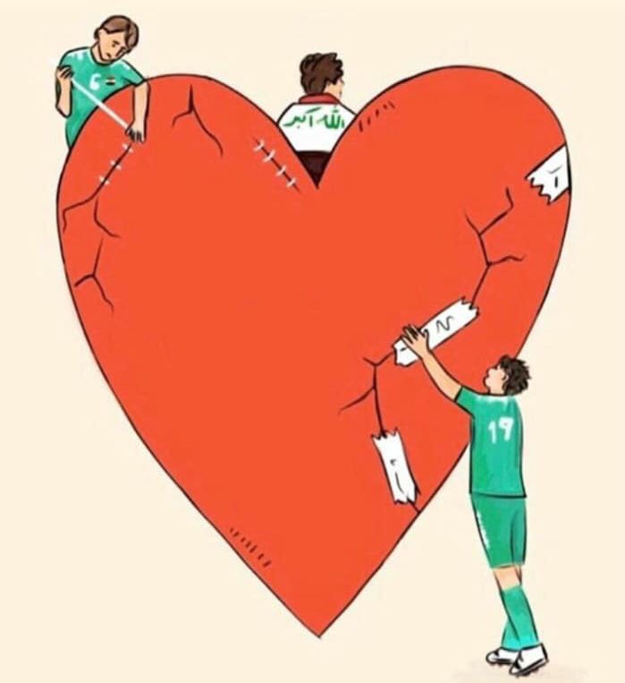 مبروووووك 💚👌🏻 #خليجي24 #العراق_الامارات