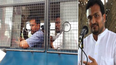 Pic 1: சமூக ஆர்வலர்  #PiyushManush arrested for protesting against govt officials occupying the land that belongs to localsPic 2: Minister's brother who is also a Social activist inspecting Smart City Project in the presence of top officials