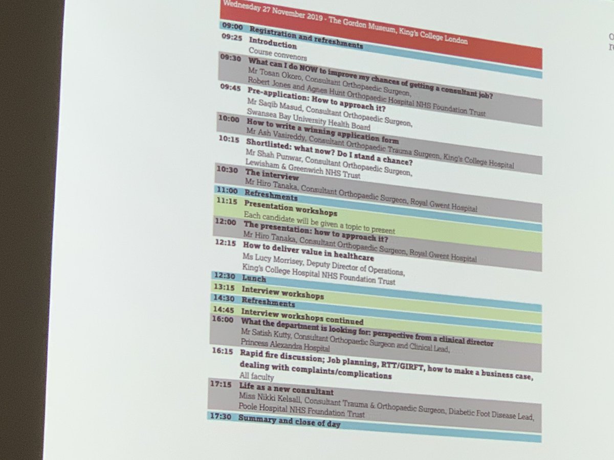 shah_punwar's tweet image. Enjoyed speaking at the first ORUK Top Tips for Consultant Interview course at Guy’s Hospital. Thanks for the invite. @OR_UK #interviewtechnique #growthmindset