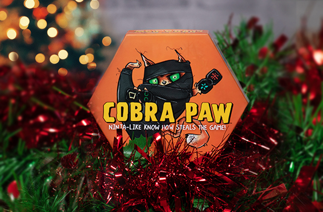 AsmodeeUK's tweet photo. ✨ It’s that time of year again! ✨

#BoardGameAdventCalendar Day 1 is: Cobra Paw! 🎄

Simply #RT &amp; #follow us to be in with a chance to #win! This year we’ll pick a winner each week, so be sure to #RT every single day! 🎁 Open to UK residents only #boardgames #tabletop https://t.co/UDTmFo6QCD