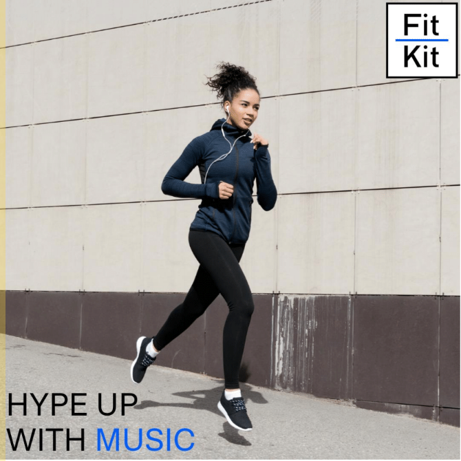 Did you know that listening to music has been shown to increase energy in a workout by 40%!? What is your one go-to song that really gets you moving?
