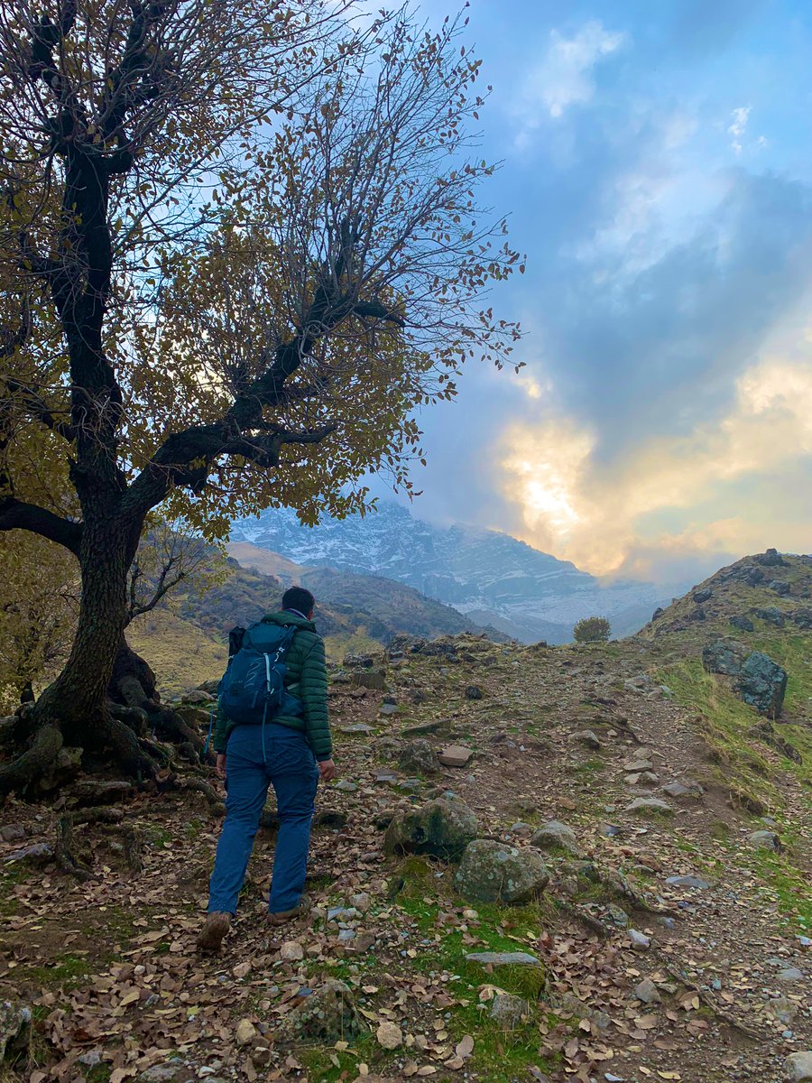 leonmccarron's tweet photo. Today, en route to the highest pass on our proposed trail. @tom_r_allen found the ruins of an old church here using a 50+ year old map. There’s others scattered around in these valleys too, east of Rwanduz in #Kurdistan. As yet we know very little of them. Plenty to investigate https://t.co/zranAsvSVH