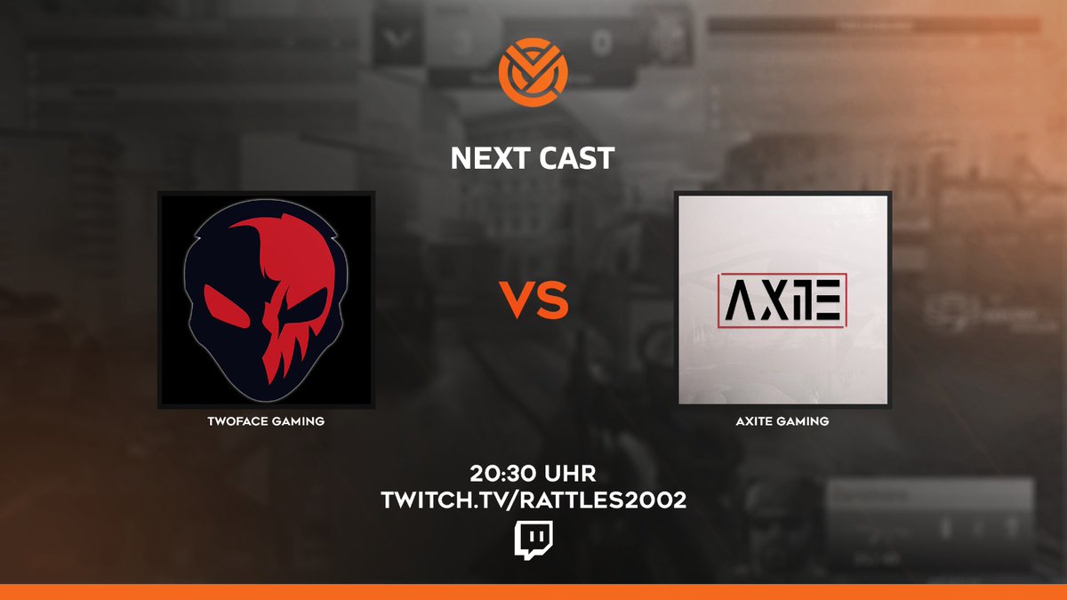 rattles2002's tweet photo. Cast in MW in der @CGLeague_DE
Einteilungscup 6 Runde 4 (WB)
@TwoFaceGG Vs. #AxiTeGaming
#Cast @CallofDuty
https://t.co/g0OOXicBSE
Start: 20:30 UHR
Sponsor @ExplosivHosting
Designer @MrNoli1
Mein Netzwerk @WaSTwitch https://t.co/0MyRKdKaB4