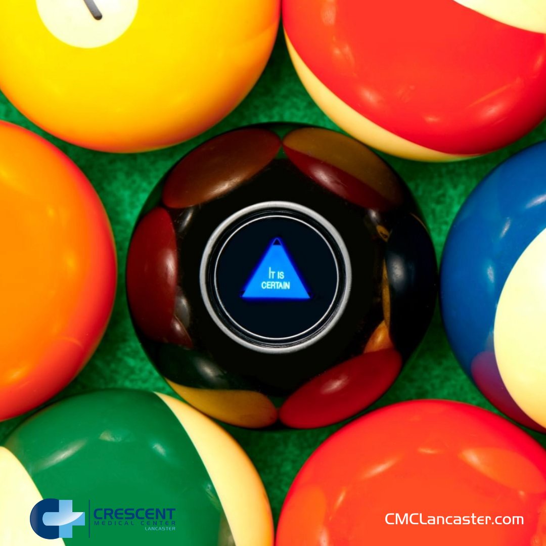 Trying to predict where to go for future health care needs? We can help! Send us a message today. 
.⁣
.⁣
.⁣
.⁣
.⁣
#colorful #billards #8ball #magic8ball #healthcare #meded #patientcare #primarycare #familymedicine #healthcareneeds #doctorvisit