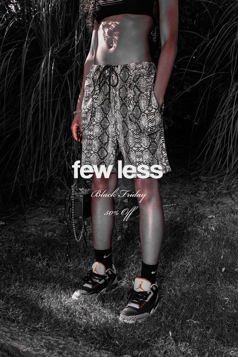 50% off everything few-less.com if ya ever needed a discount here you go!